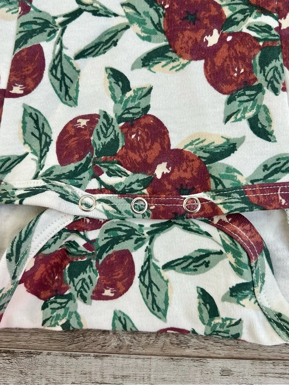 NWT Kate Quinn Organic Cotton Ballerina Bubble in Apple Branches Size 2T